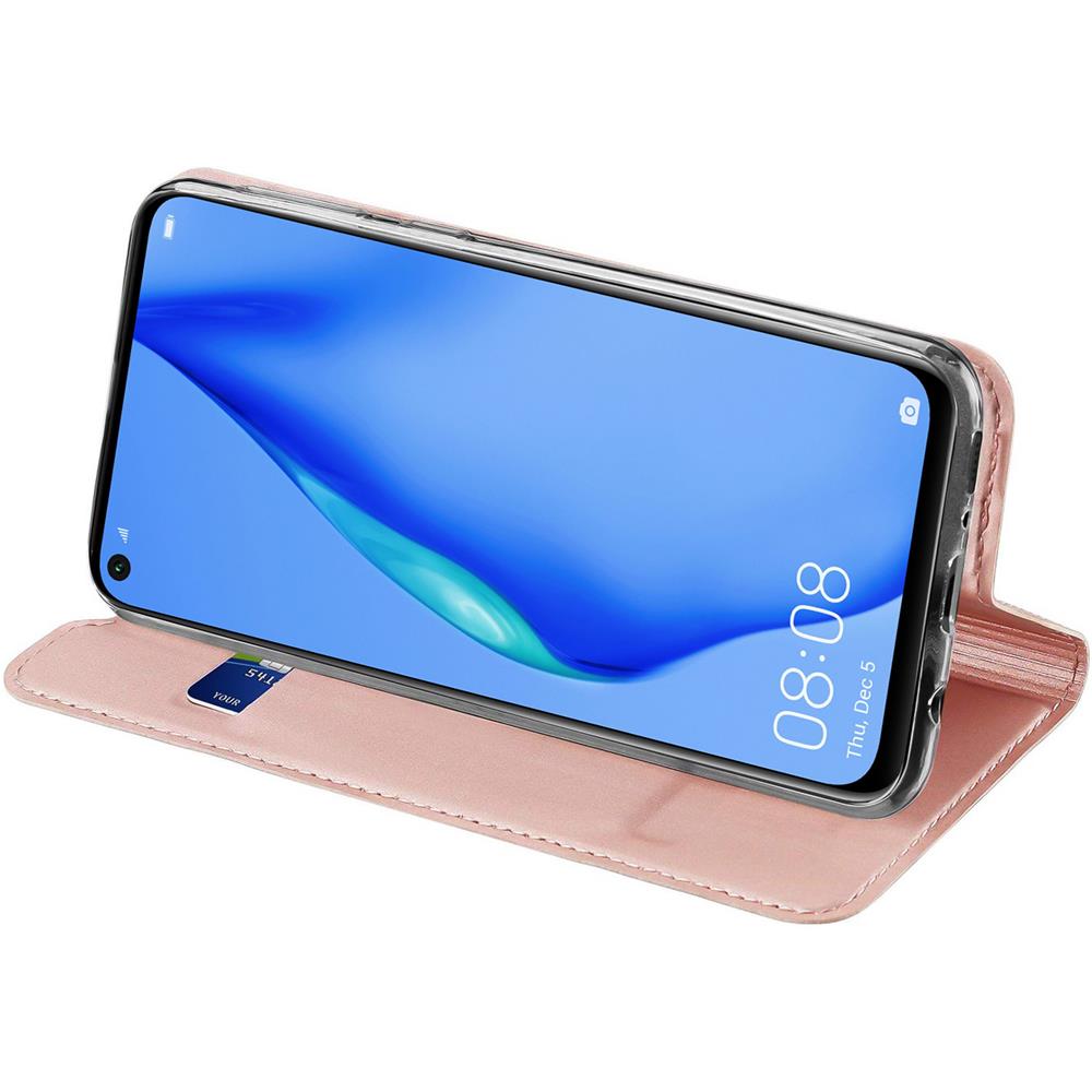 Electroplated Flip für Huawei P40 Lite in Rosegold