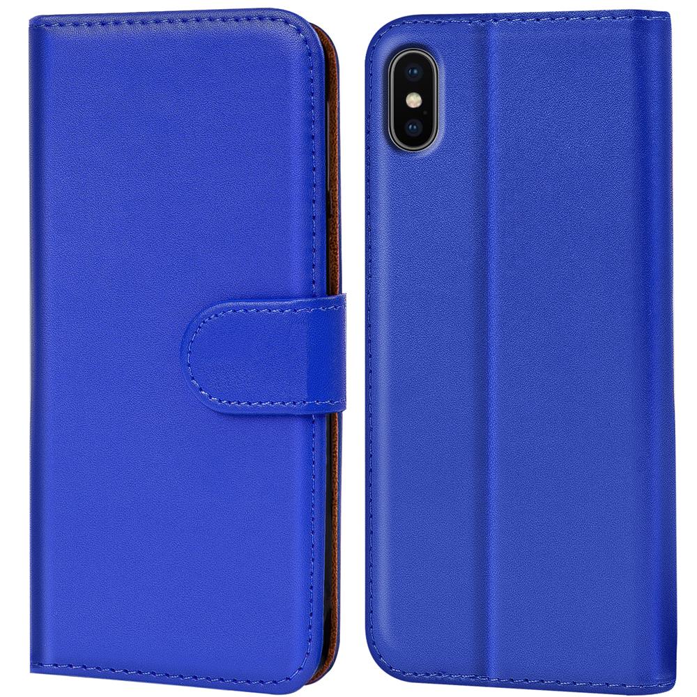 Basic Wallet für Apple iPhone XS Max in Blau