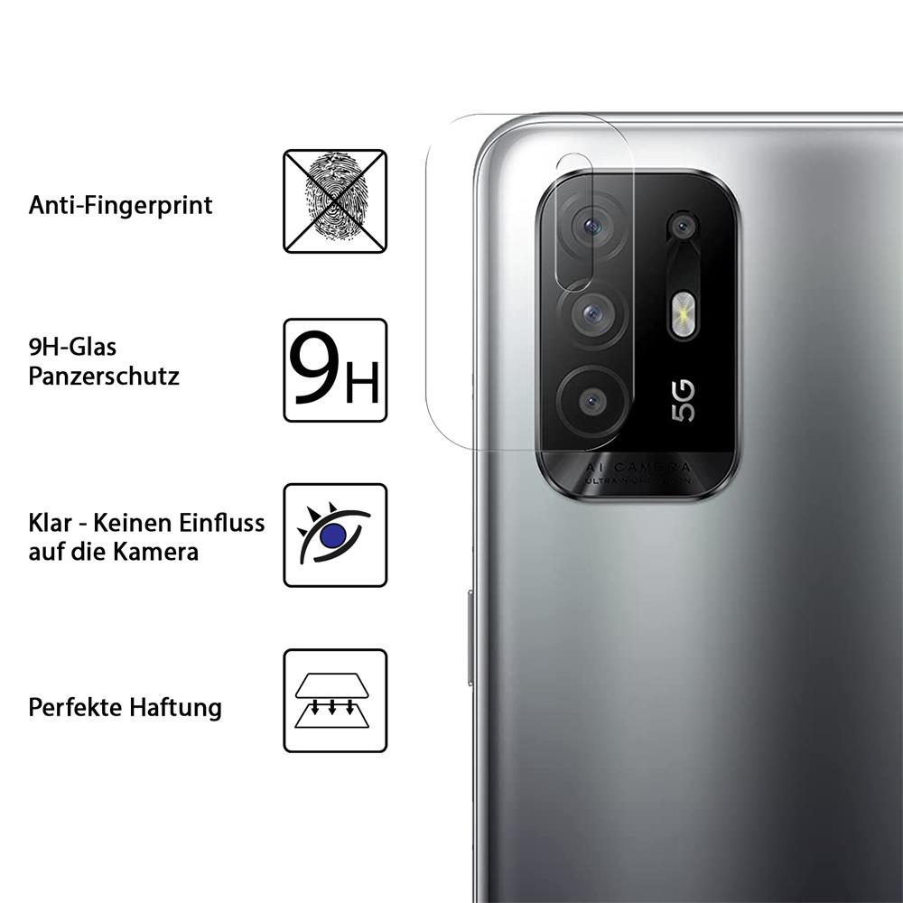 4in1 Glas Set für OPPO A94 5G