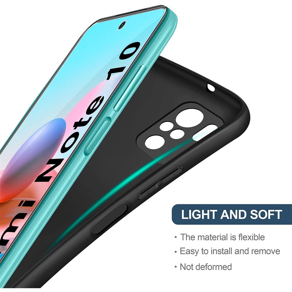 Classic TPU für Xiaomi Redmi Note 10 / 10S in Schwarz