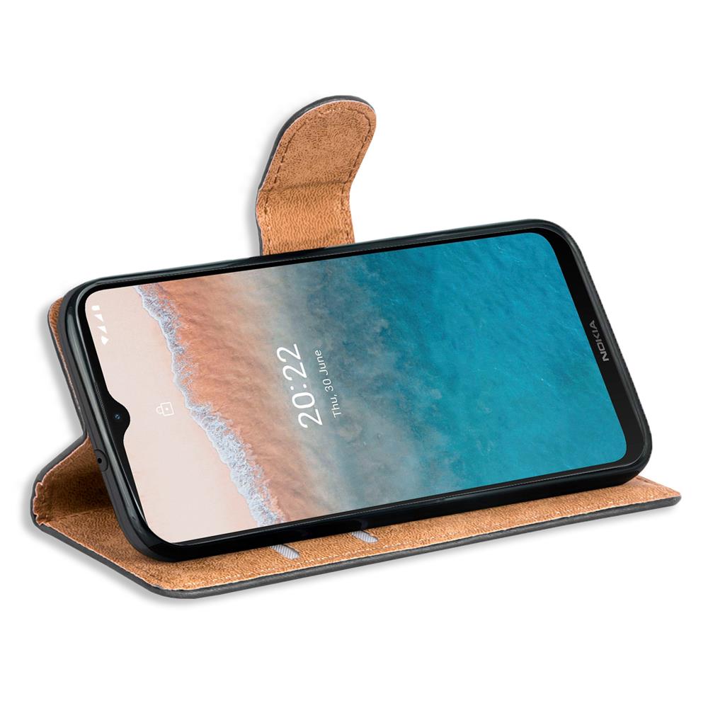 Basic Wallet für Nokia C21 Plus in Schwarz