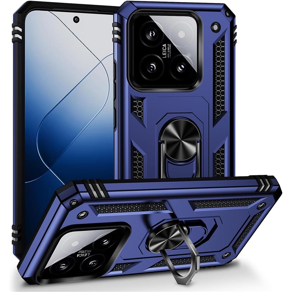Army Case für Xiaomi 14 Pro in Blau
