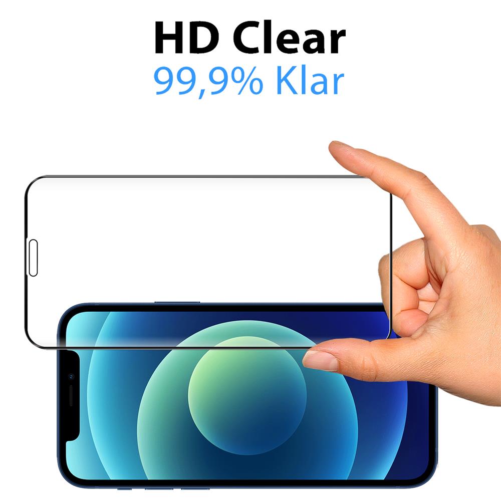 Fullscreen Glas für Apple iPhone 12 Pro Max