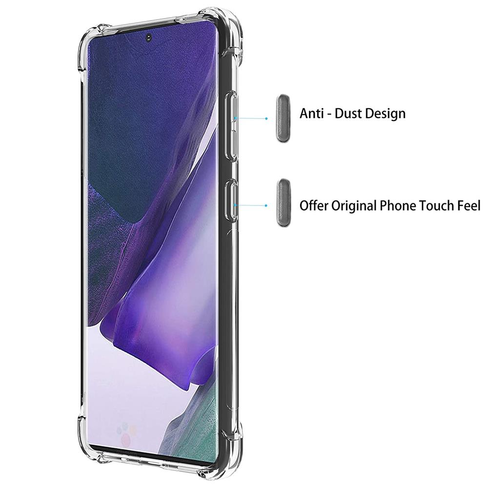 Rugged TPU für Samsung Galaxy Note 20 Ultra in Transparent