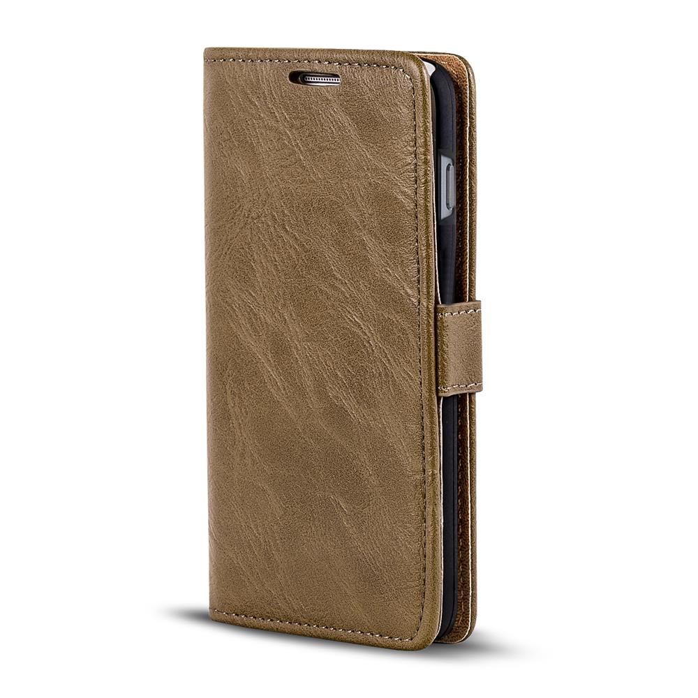 Retro Wallet für Apple iPhone XS Max in Mocca