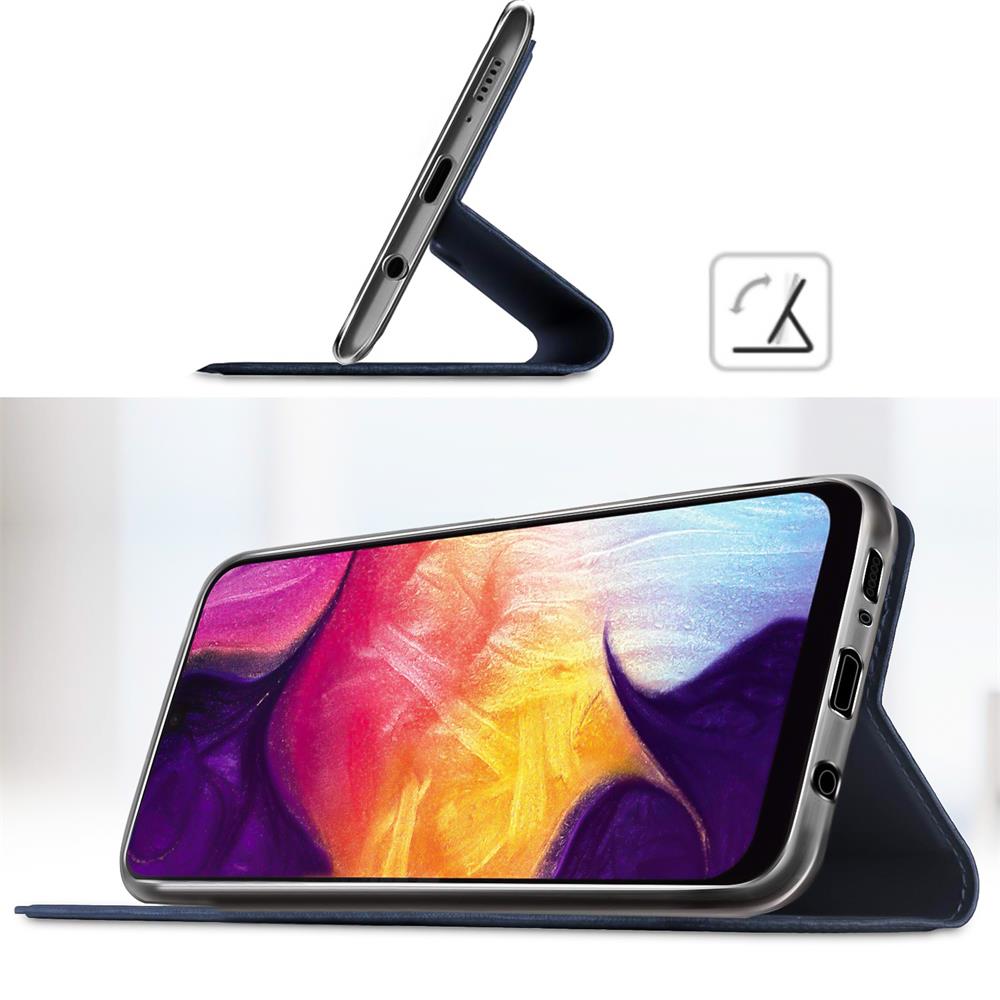 Electroplated Flip für Samsung Galaxy A90 5G in Blau