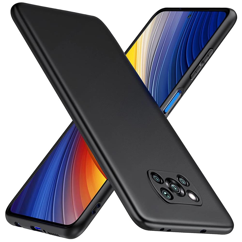 Classic TPU für Xiaomi Poco X3 / X3 Pro in Schwarz