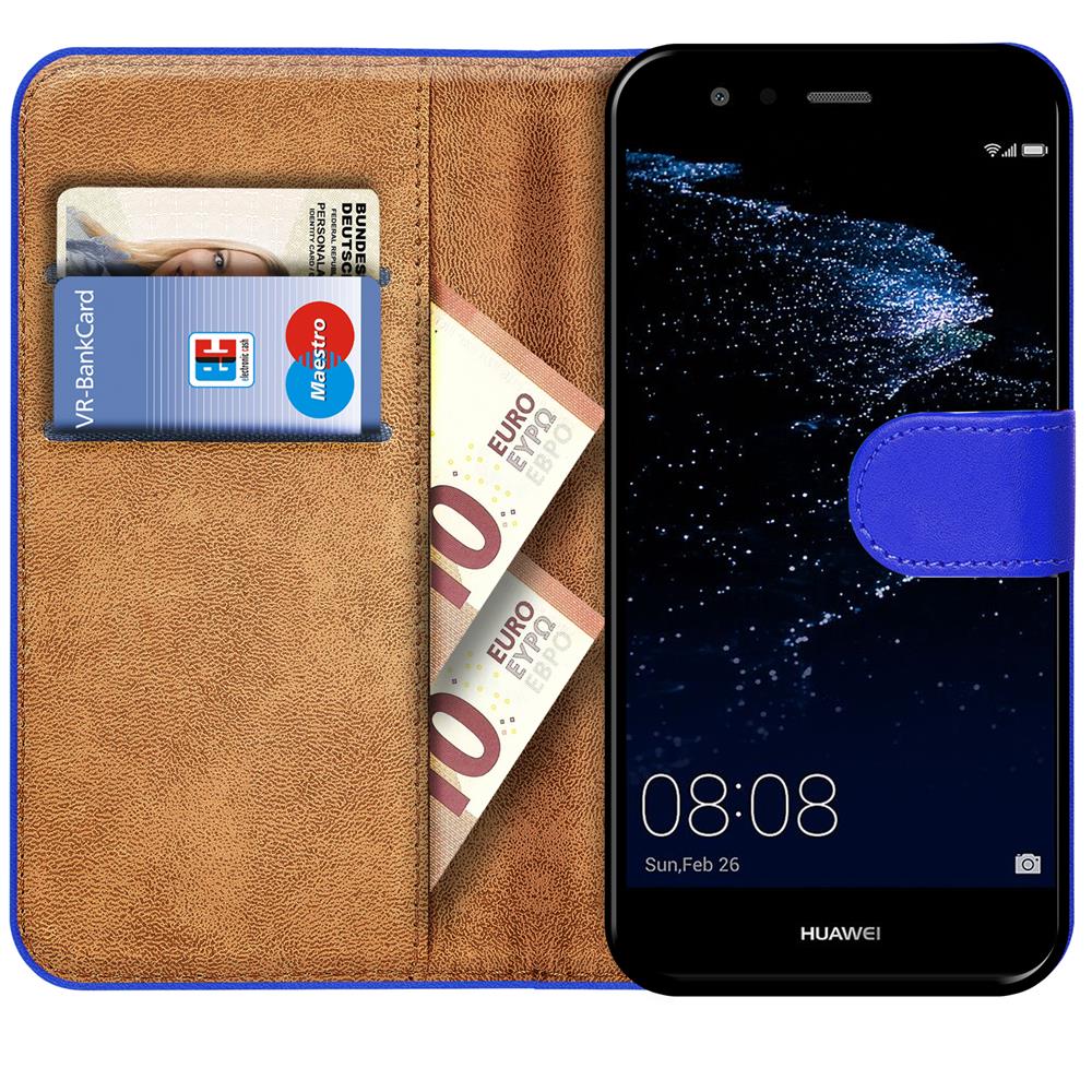Basic Wallet für Huawei P10 Lite in Blau