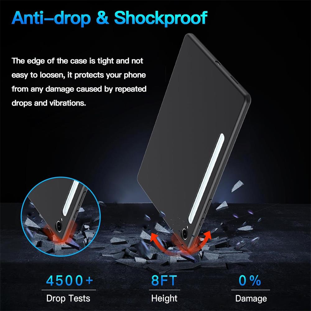 Basic TPU für Samsung Galaxy Tab S9 in Schwarz