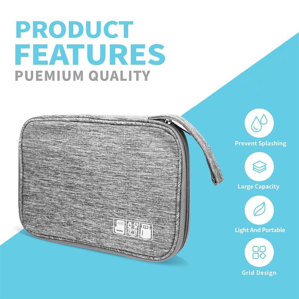 Reiseorganizer - Digital Bag in Grau