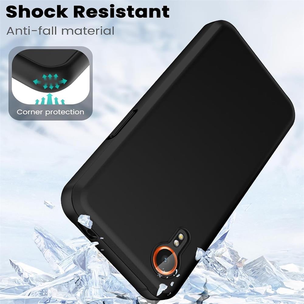 Classic TPU für Samsung Galaxy XCover 7 in Schwarz