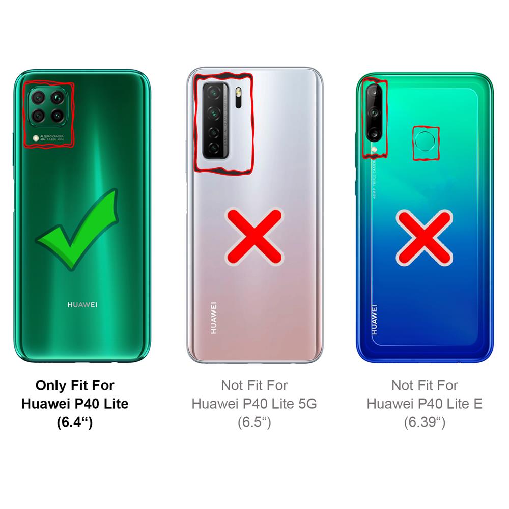 Rugged TPU für Huawei P40 Lite in Transparent