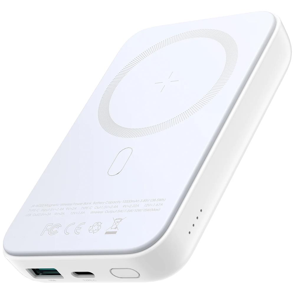 Power Bank - Joyroom - MagSafe JR-W020 - 10000 mAh in Weiss