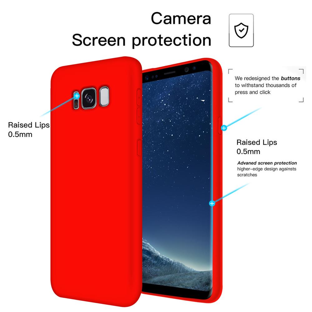 Colour TPU für Samsung Galaxy S8 in Rot