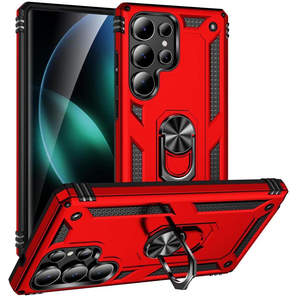 Army Case für Samsung Galaxy S26 Ultra in Rot