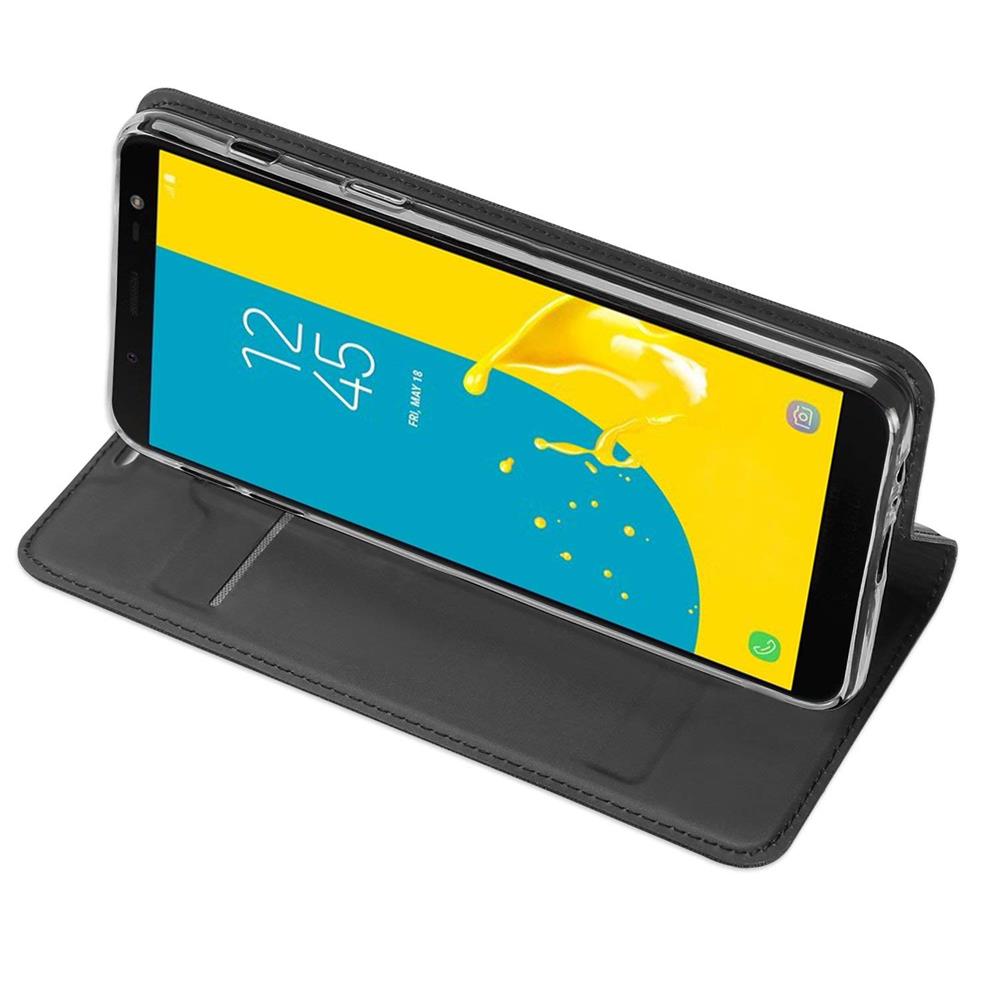 Electroplated Flip für Samsung Galaxy J6 2018 in Schwarz