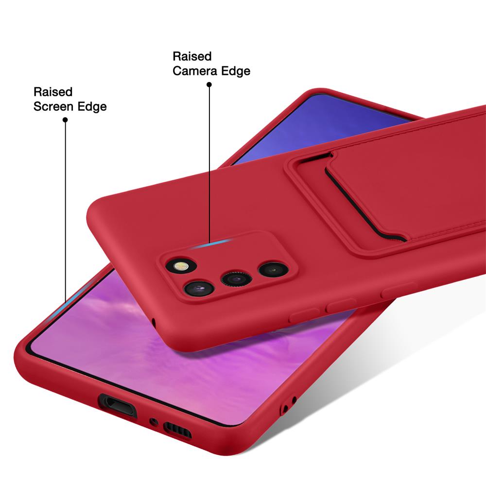 Card Case für Samsung Galaxy S10 Lite in Rot