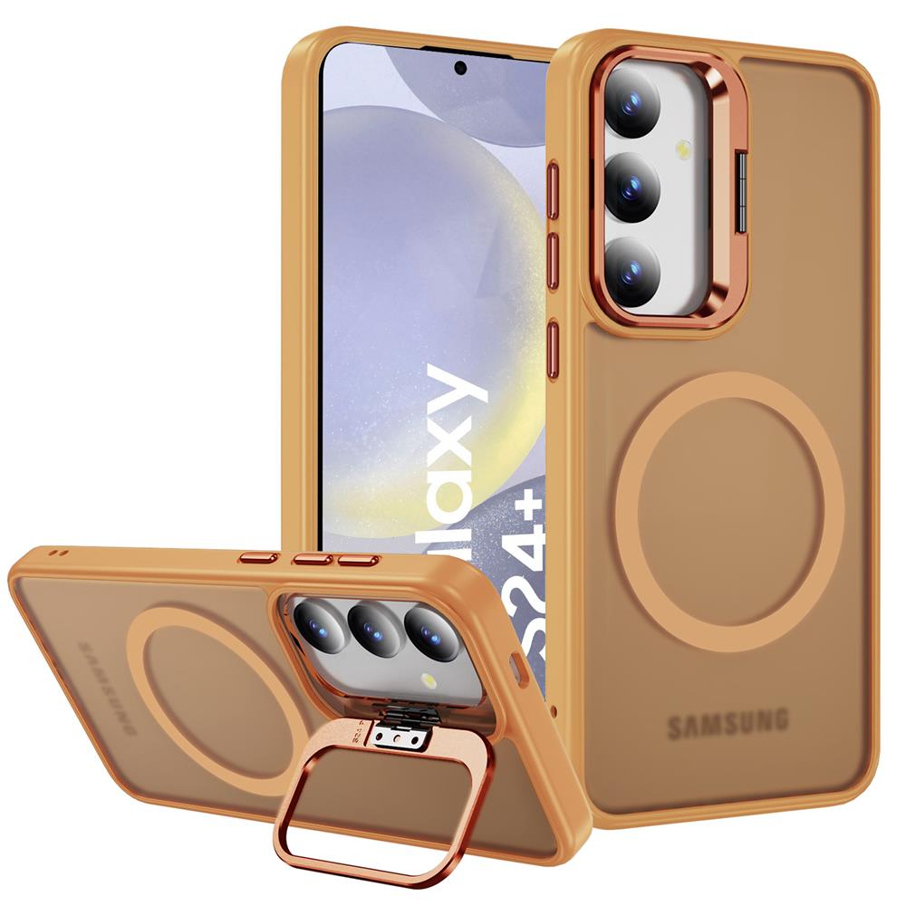 Skin MagSafe für Samsung Galaxy S24 Plus in Orange