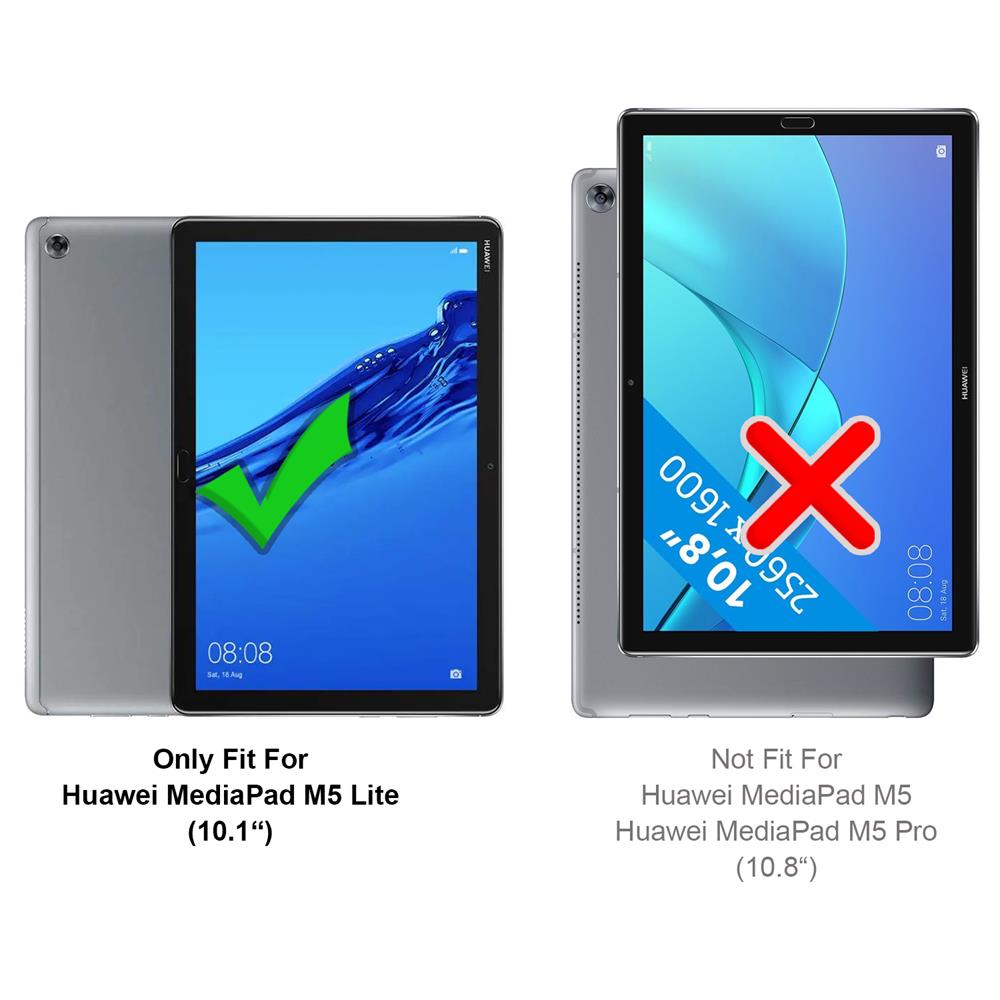 Texture Case für Huawei Mediapad M5 Lite in Grau