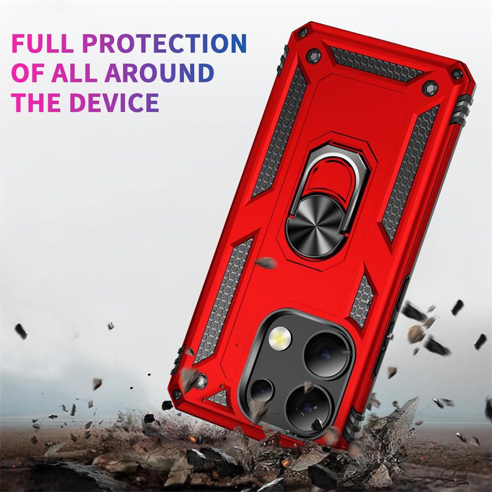 Army Case für Xiaomi Redmi Note 13 Pro 4G in Rot