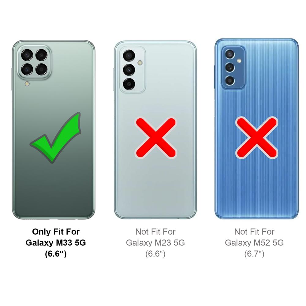 Rugged TPU für Samsung Galaxy M33 5G in Transparent