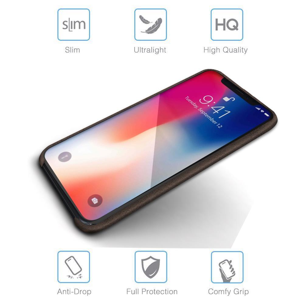 Unibody Case für Apple iPhone XS Max in Braun