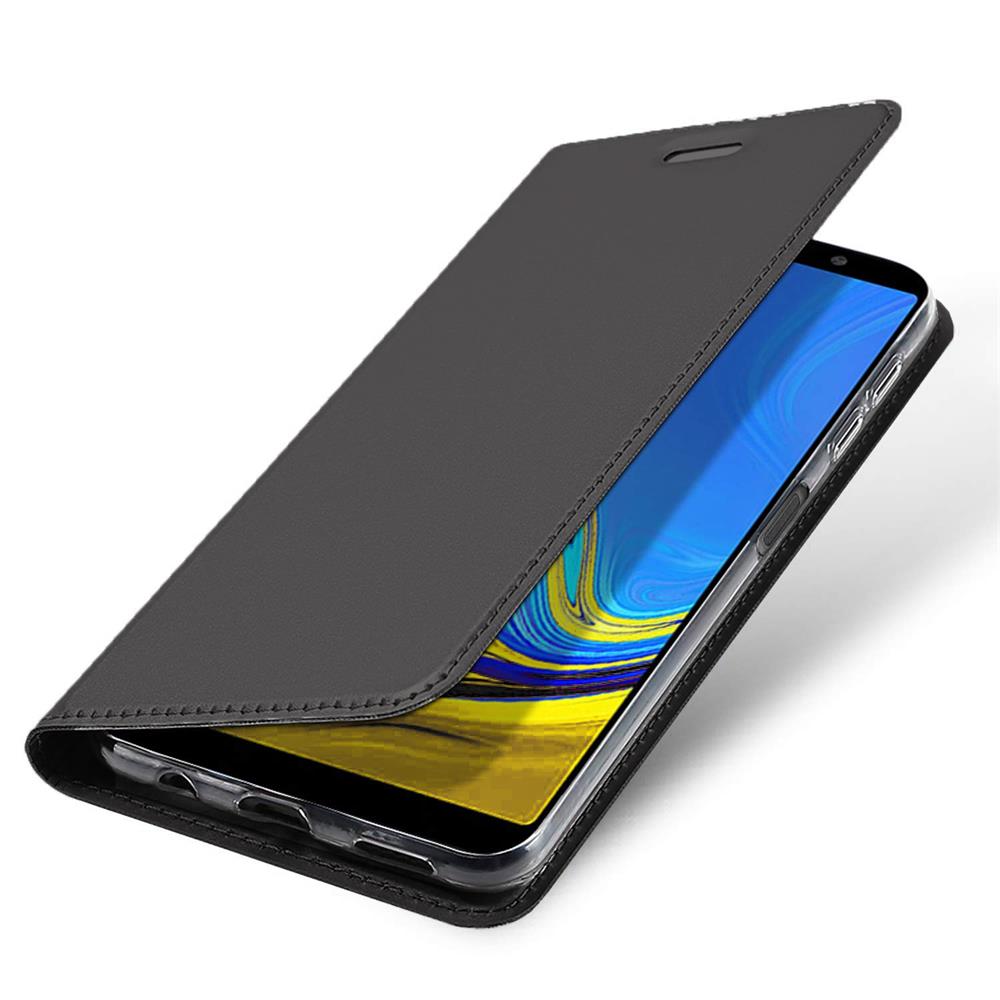 Electroplated Flip für Samsung Galaxy A9 2018 in Schwarz