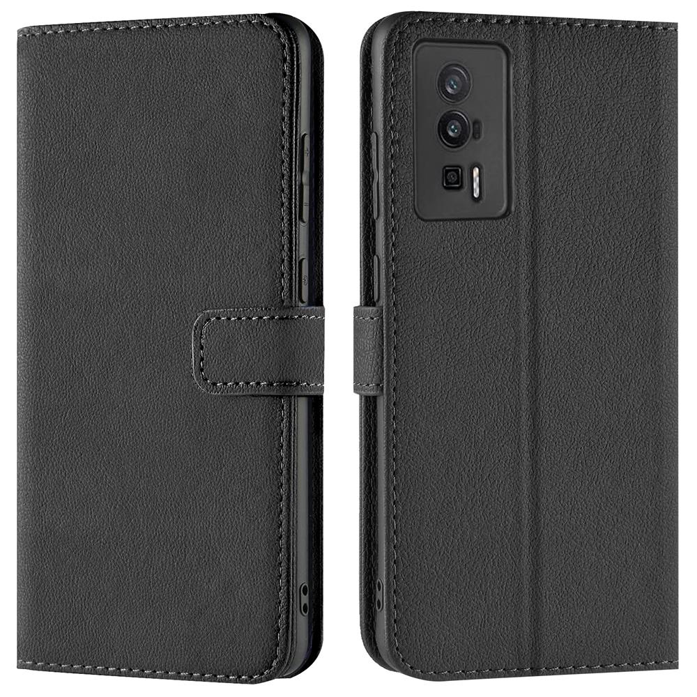 Basic Wallet für Xiaomi Poco F5 Pro 5G in Schwarz