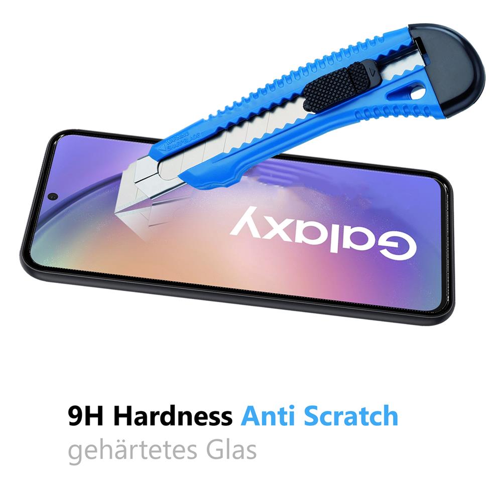 4in1 Glas Set für Samsung Galaxy S24