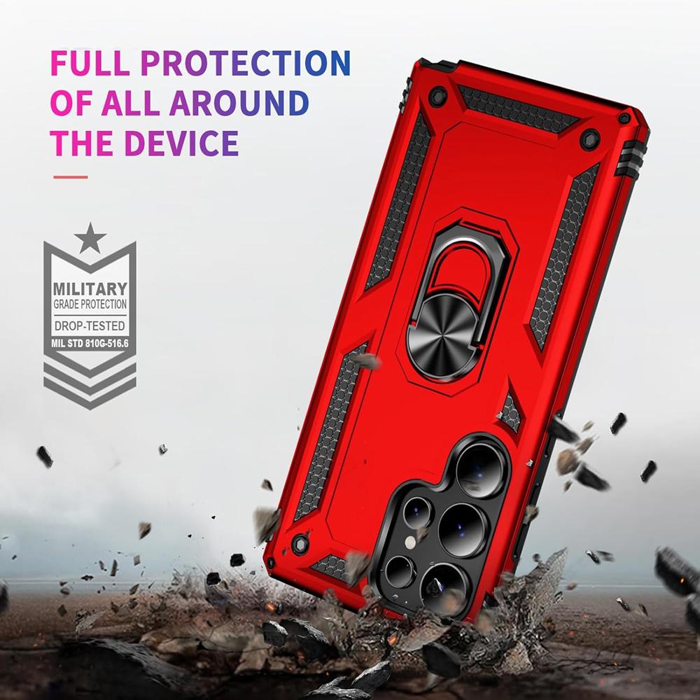 Army Case für Samsung Galaxy S26 Ultra in Rot