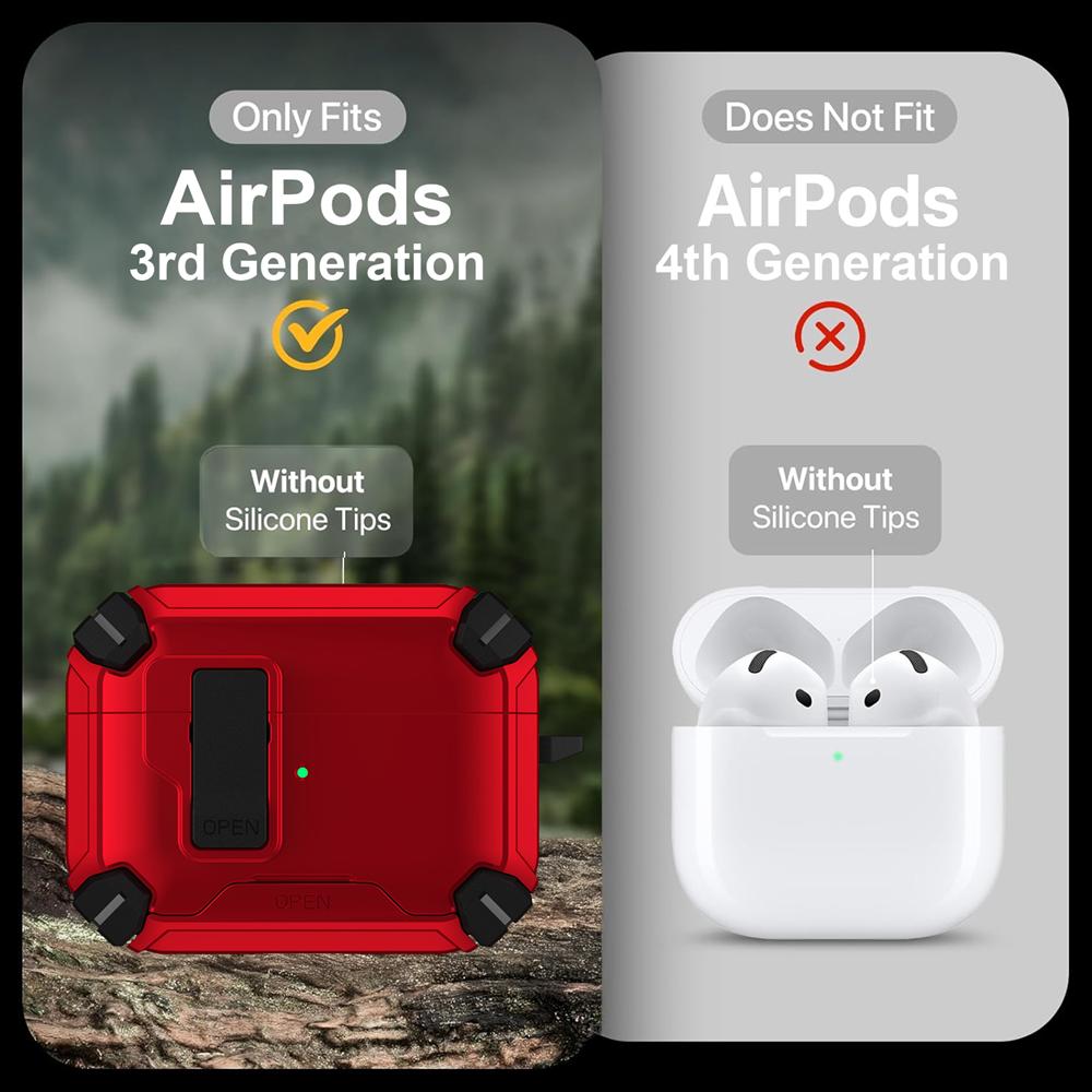 AirPods Defender für AirPods 3 in Rot