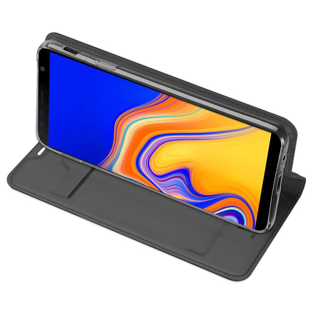 Electroplated Flip für Samsung Galaxy J6 Plus in Schwarz