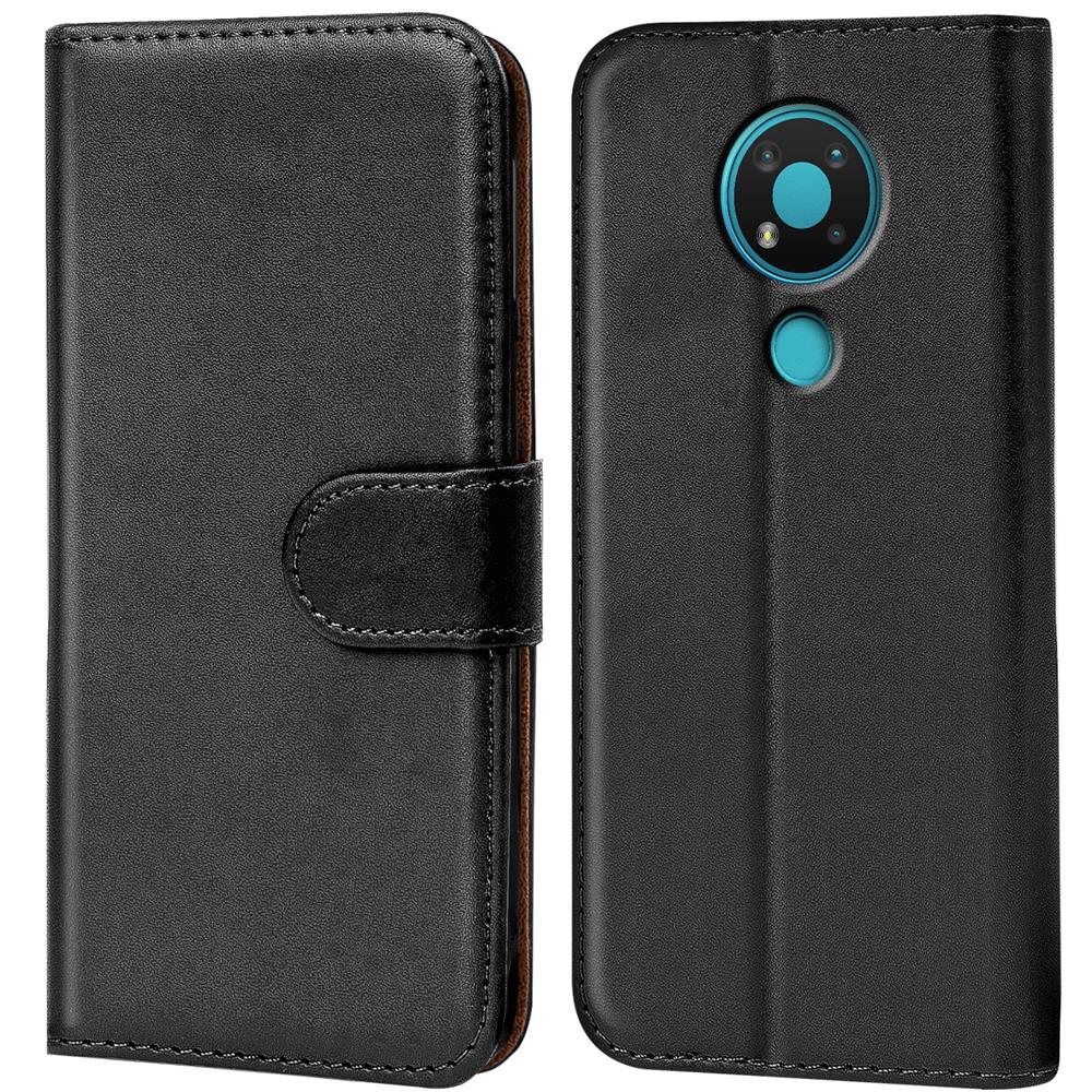 Basic Wallet für Nokia 3.4 in Schwarz