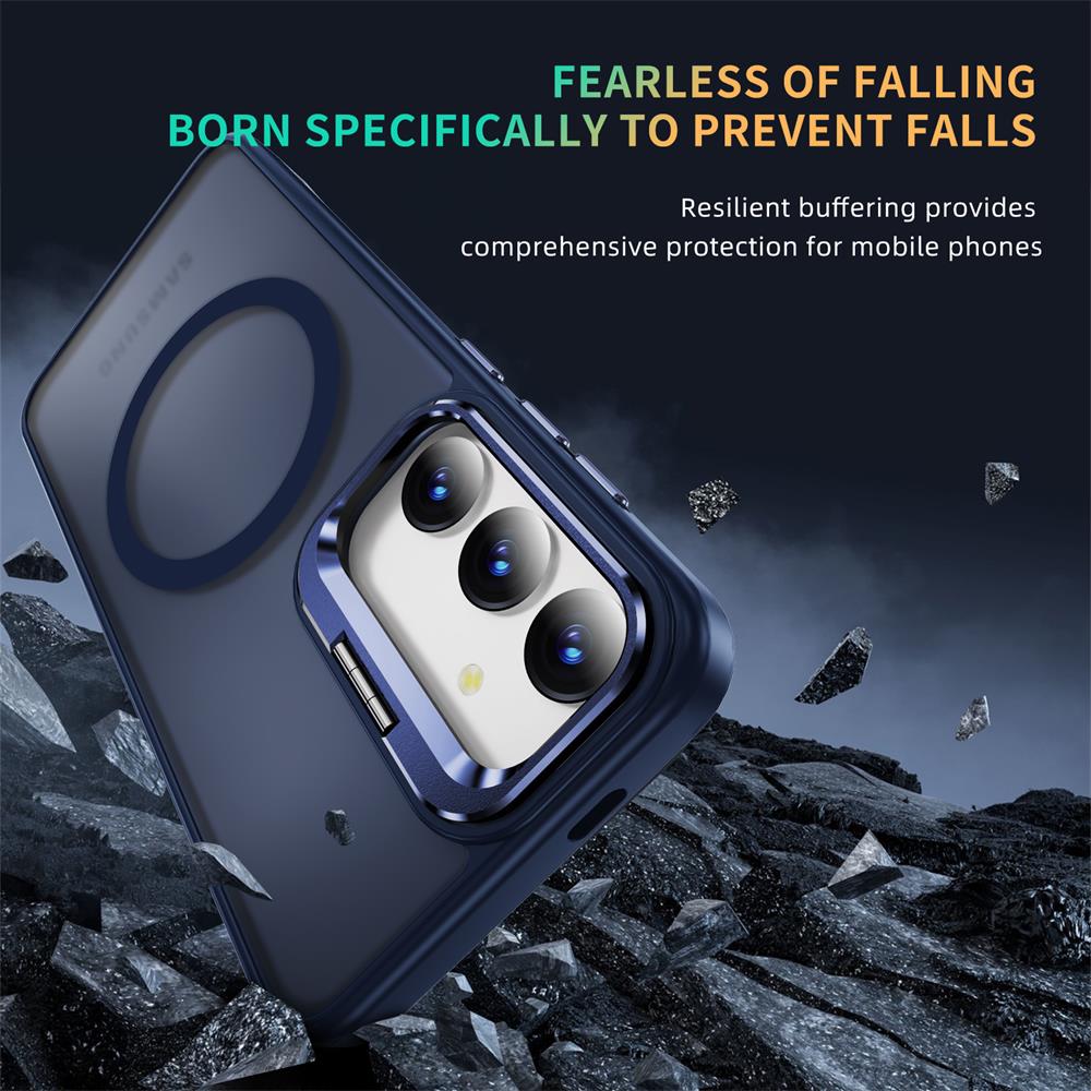 Skin MagSafe für Samsung Galaxy S24 Plus in Dunkelblau