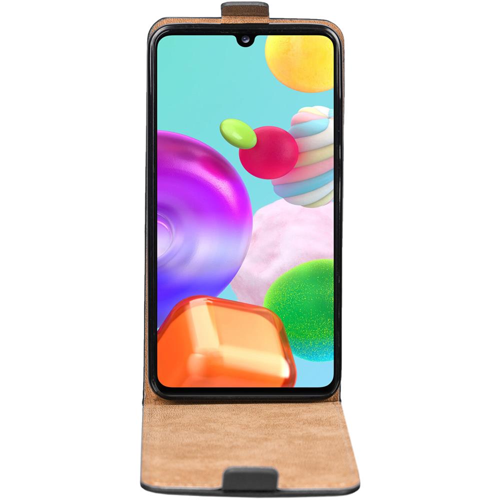 Basic Flip für Samsung Galaxy A42 5G in Schwarz