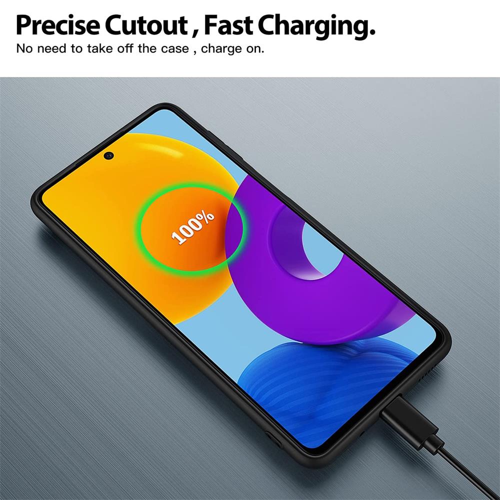 Classic TPU für Samsung Galaxy M52 5G in Schwarz