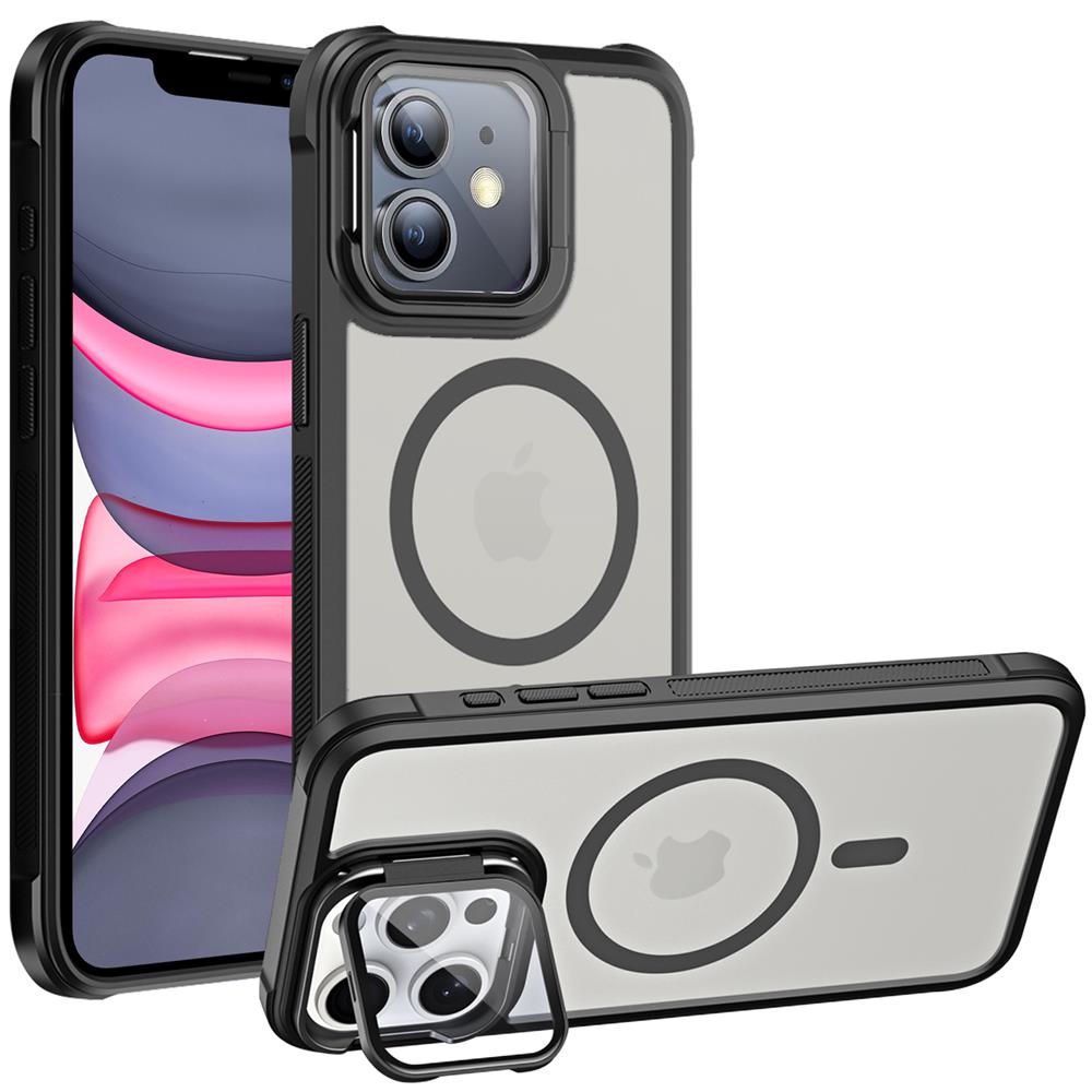 Colour Magsafe für Apple iPhone 12 in Schwarz