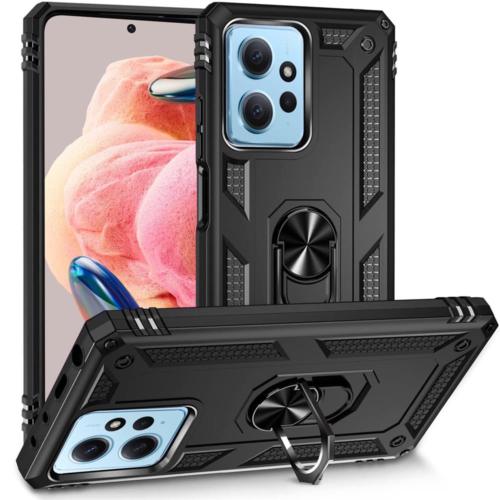 Army Case für Xiaomi Redmi Note 12 (4G) in Schwarz