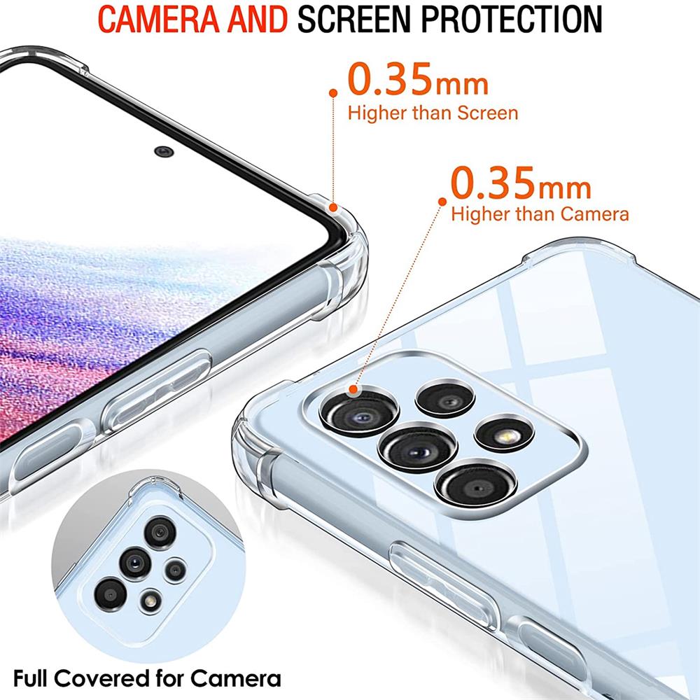 Rugged TPU für Samsung Galaxy A33 5G in Transparent