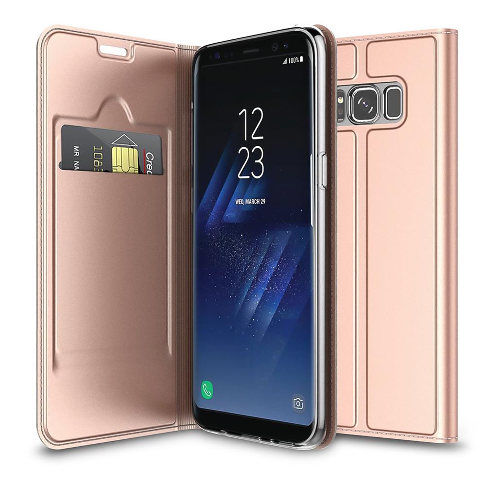 Electroplated Flip für Samsung Galaxy S8 Plus in Rosegold
