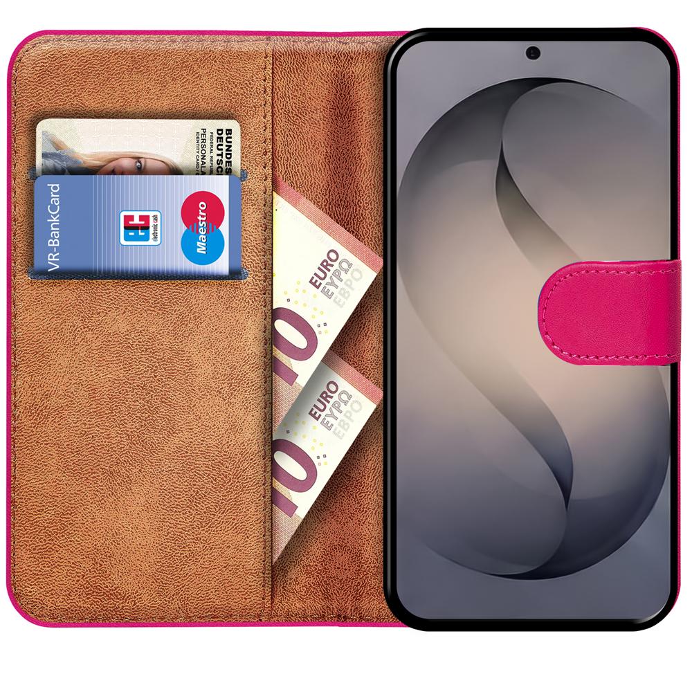 Basic Wallet für Samsung Galaxy S26 Ultra in Pink