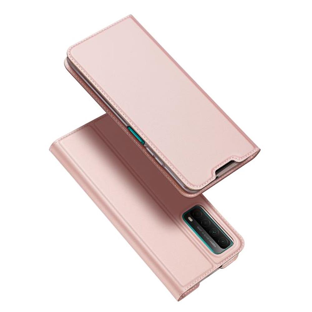 Electroplated Flip für Huawei P Smart 2021 in Rosegold