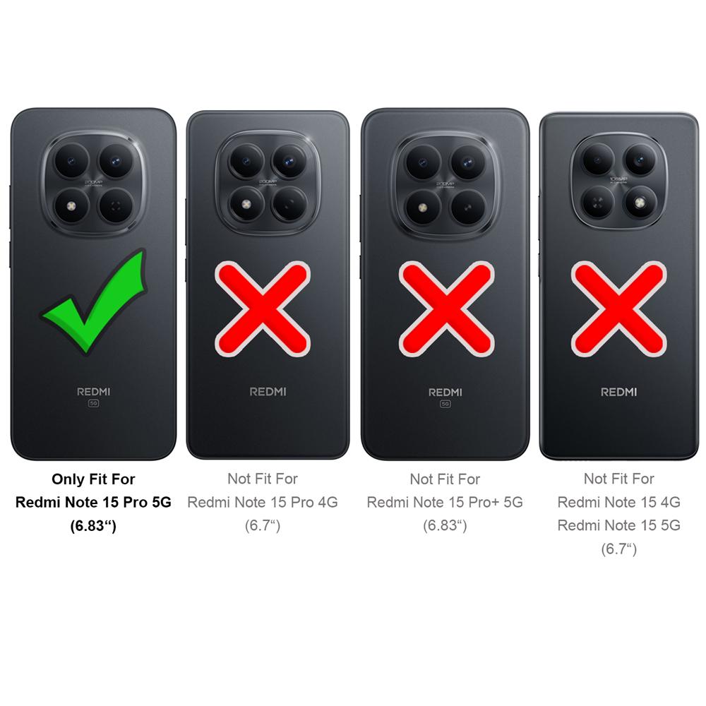 Zoya TPU für Xiaomi Redmi Note 15 Pro 5G in Schwarz