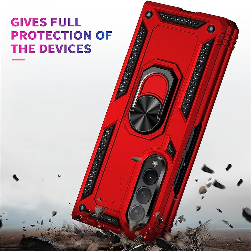 Army Case für Samsung Galaxy Z Fold 4 in Rot