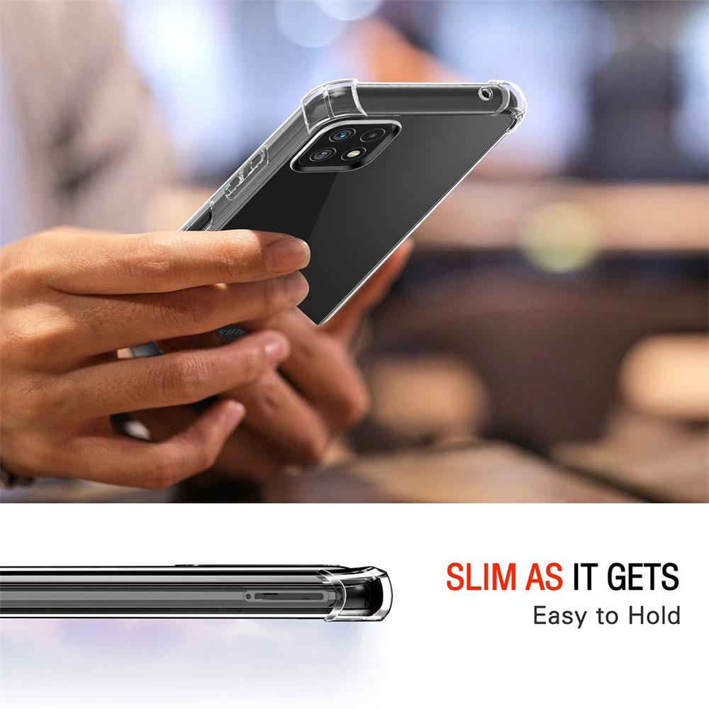 Rugged TPU für Samsung Galaxy A22 5G in Transparent