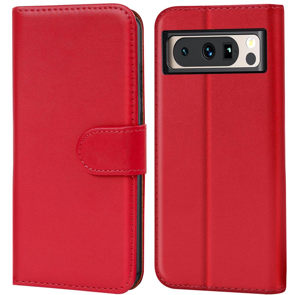 Basic Wallet für Google Pixel 8 Pro in Rot