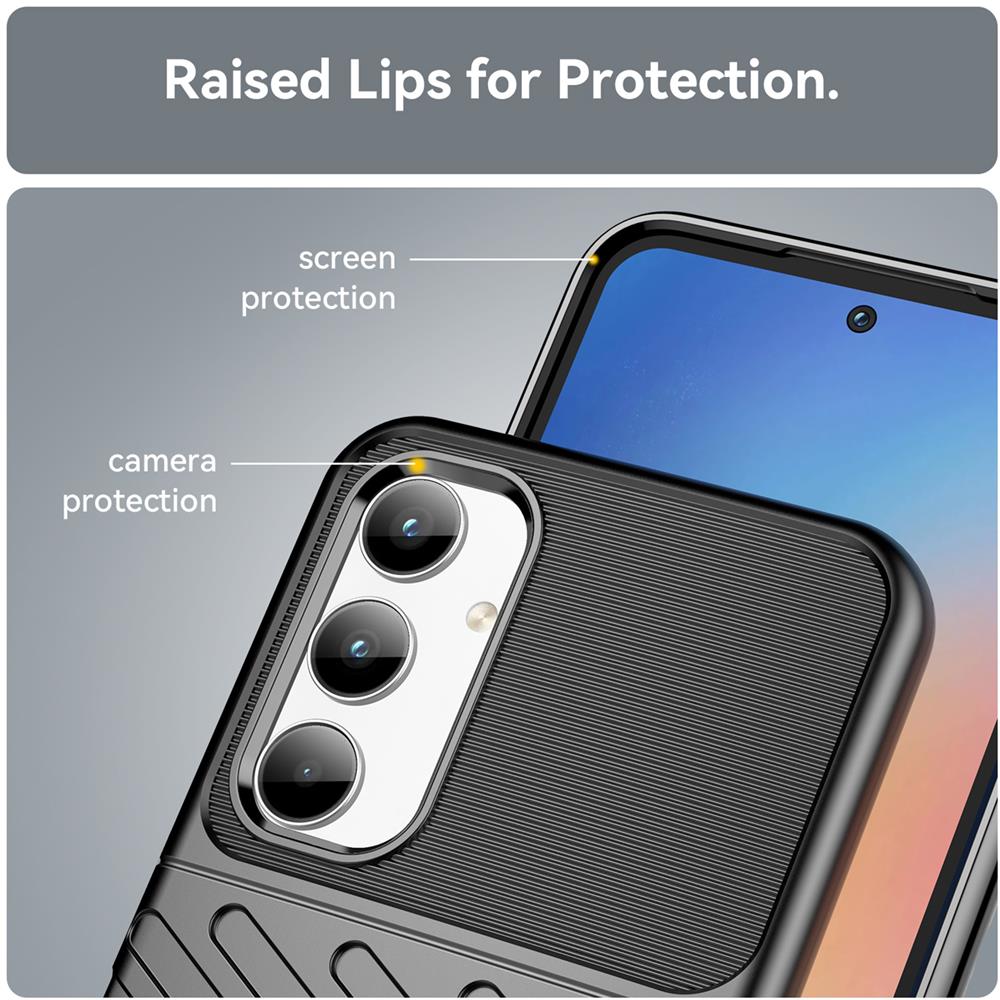 Thunder Case für Samsung Galaxy A35 5G in Schwarz