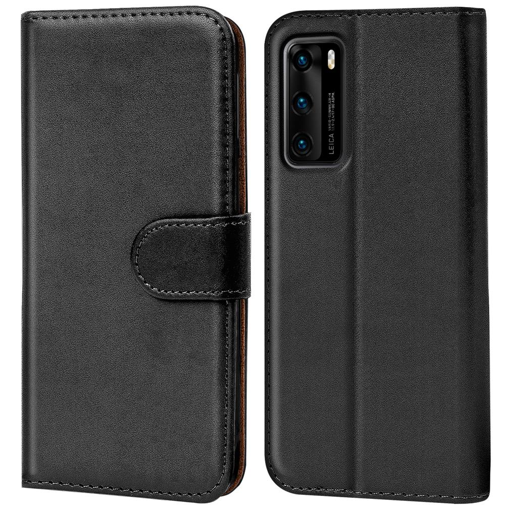 Basic Wallet für Huawei P40 in Schwarz