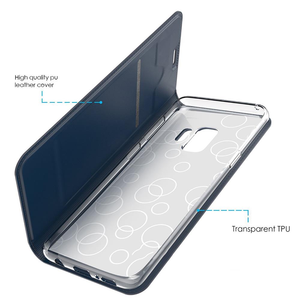 Electroplated Flip für Samsung Galaxy S9 Plus in Blau