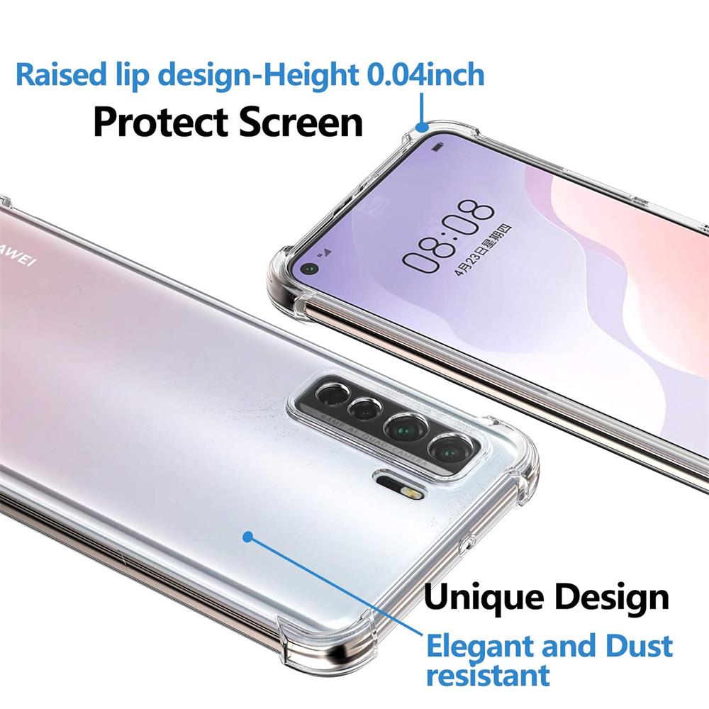 Rugged TPU für Huawei P40 Lite 5G in Transparent